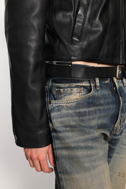Leather Outerwear Jacket