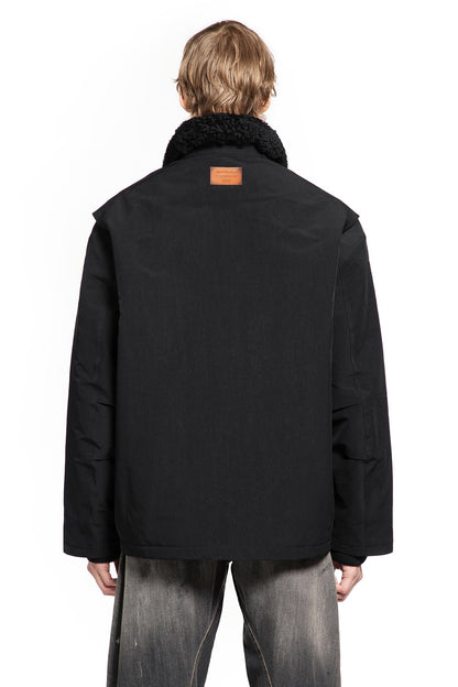 Nylon Shearling Jacket