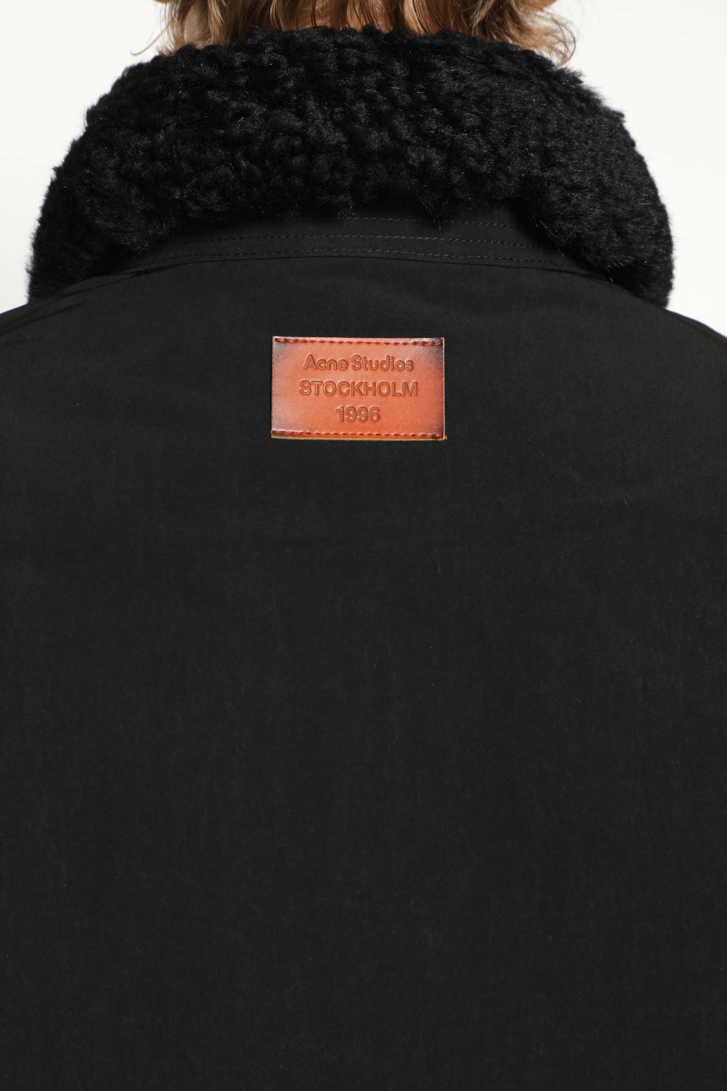 Nylon Shearling Jacket