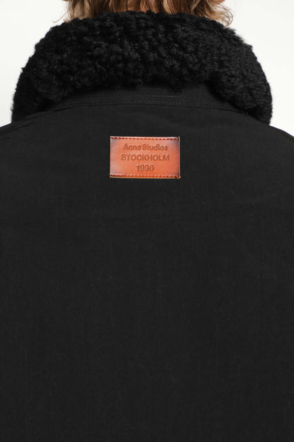 Nylon Shearling Jacket