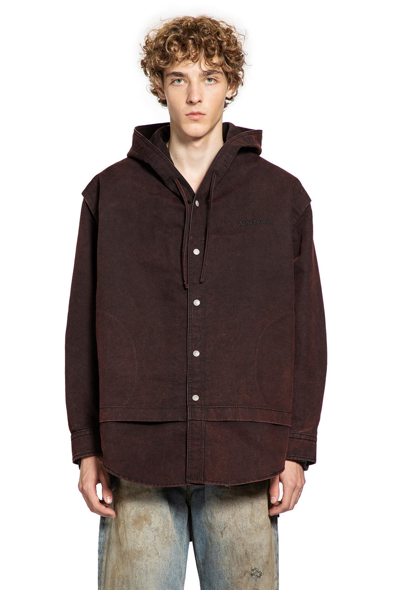 Layered Hooded Jacket
