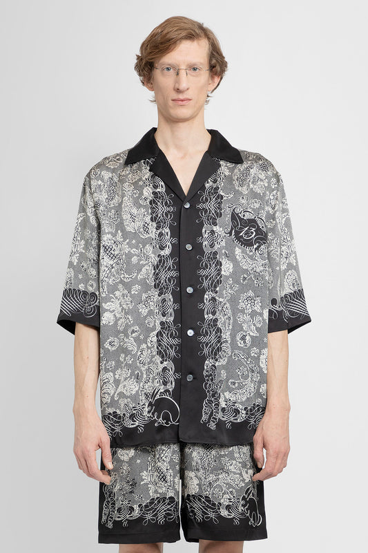 ACNE STUDIOS MAN BLACK&WHITE SHIRTS