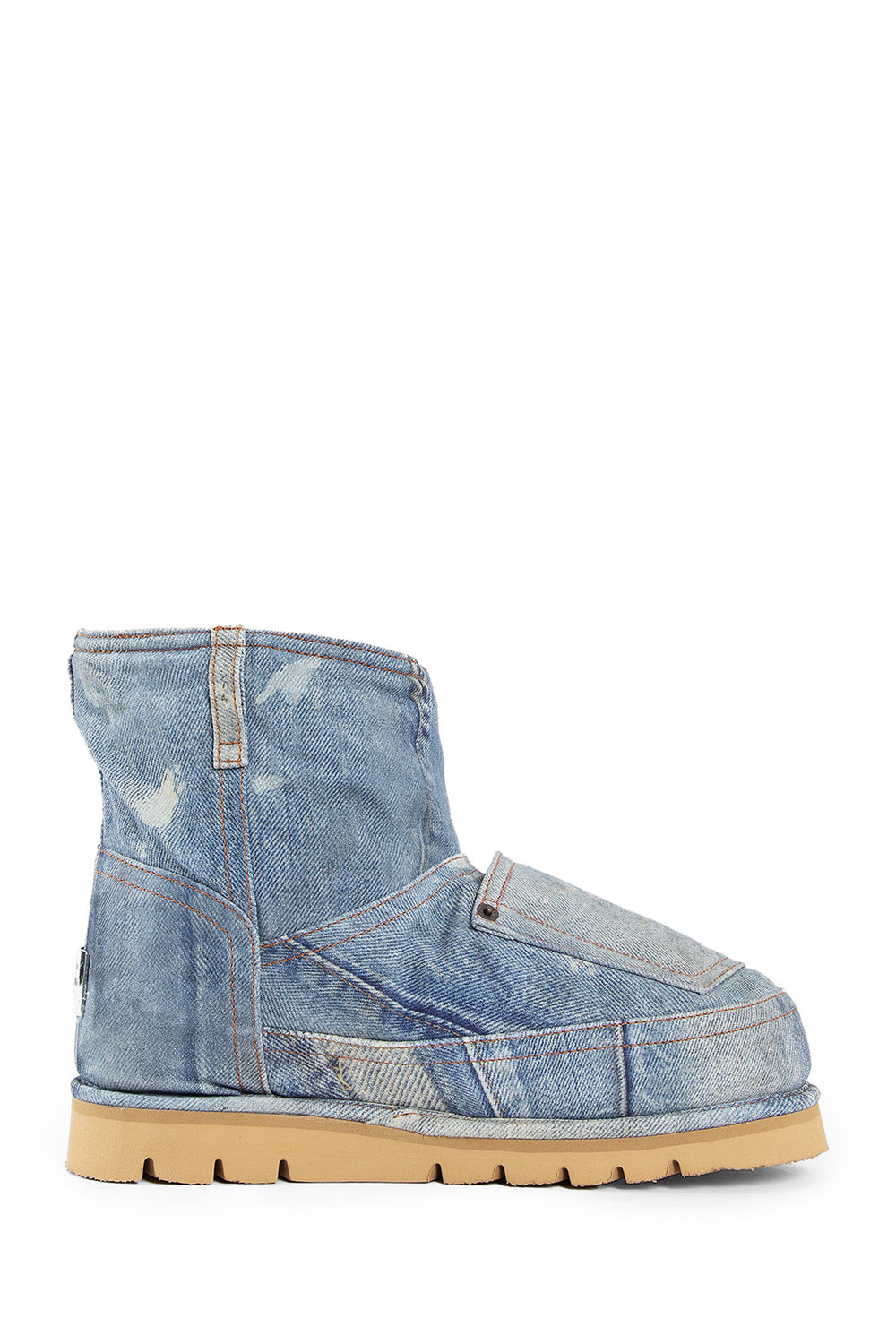 ACNE STUDIOS MAN BLUE BOOTS