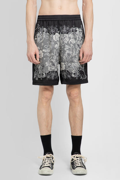 Antonioli ACNE STUDIOS MAN BLACK&WHITE SHORTS & SKIRTS