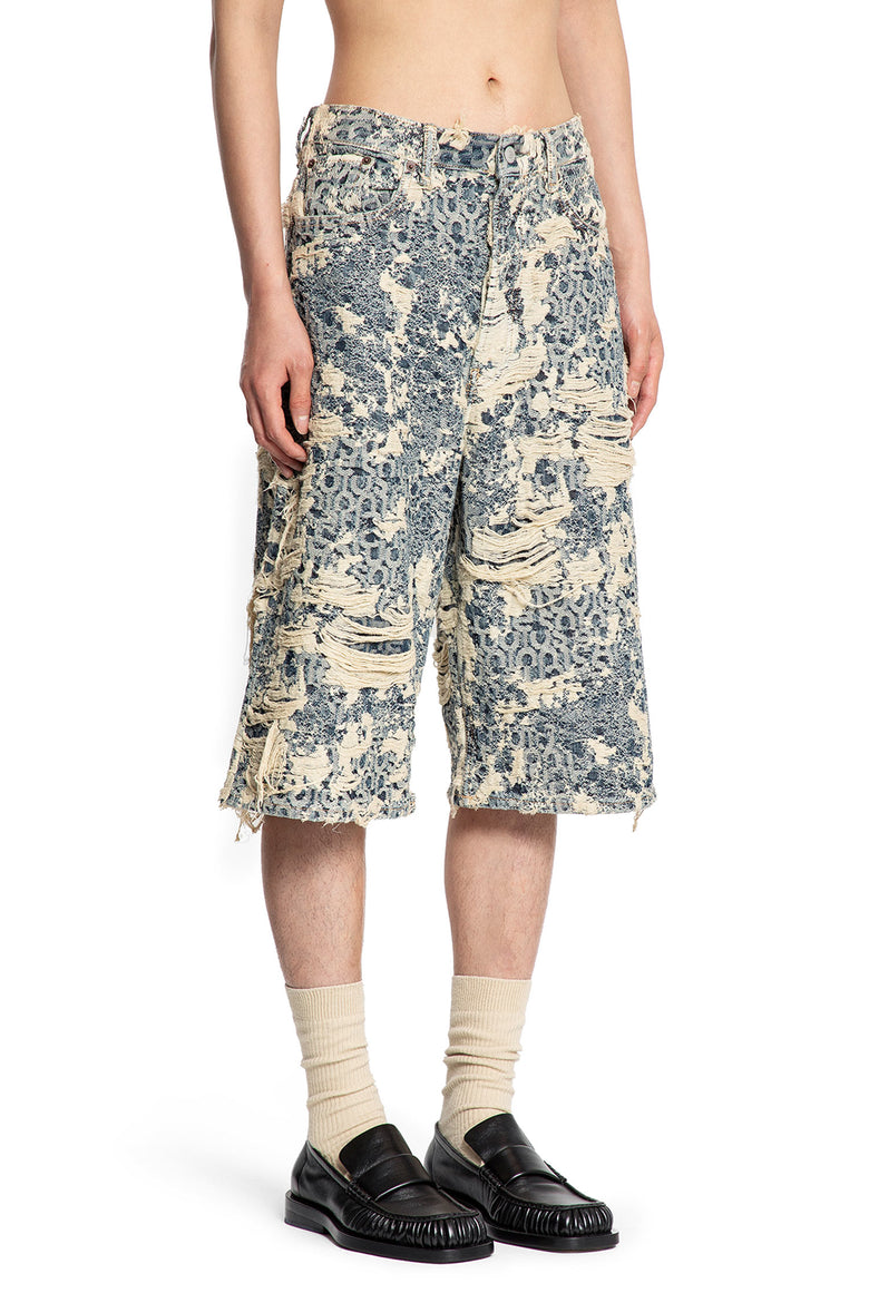ACNE STUDIOS MAN BLUE SHORTS & SKIRTS