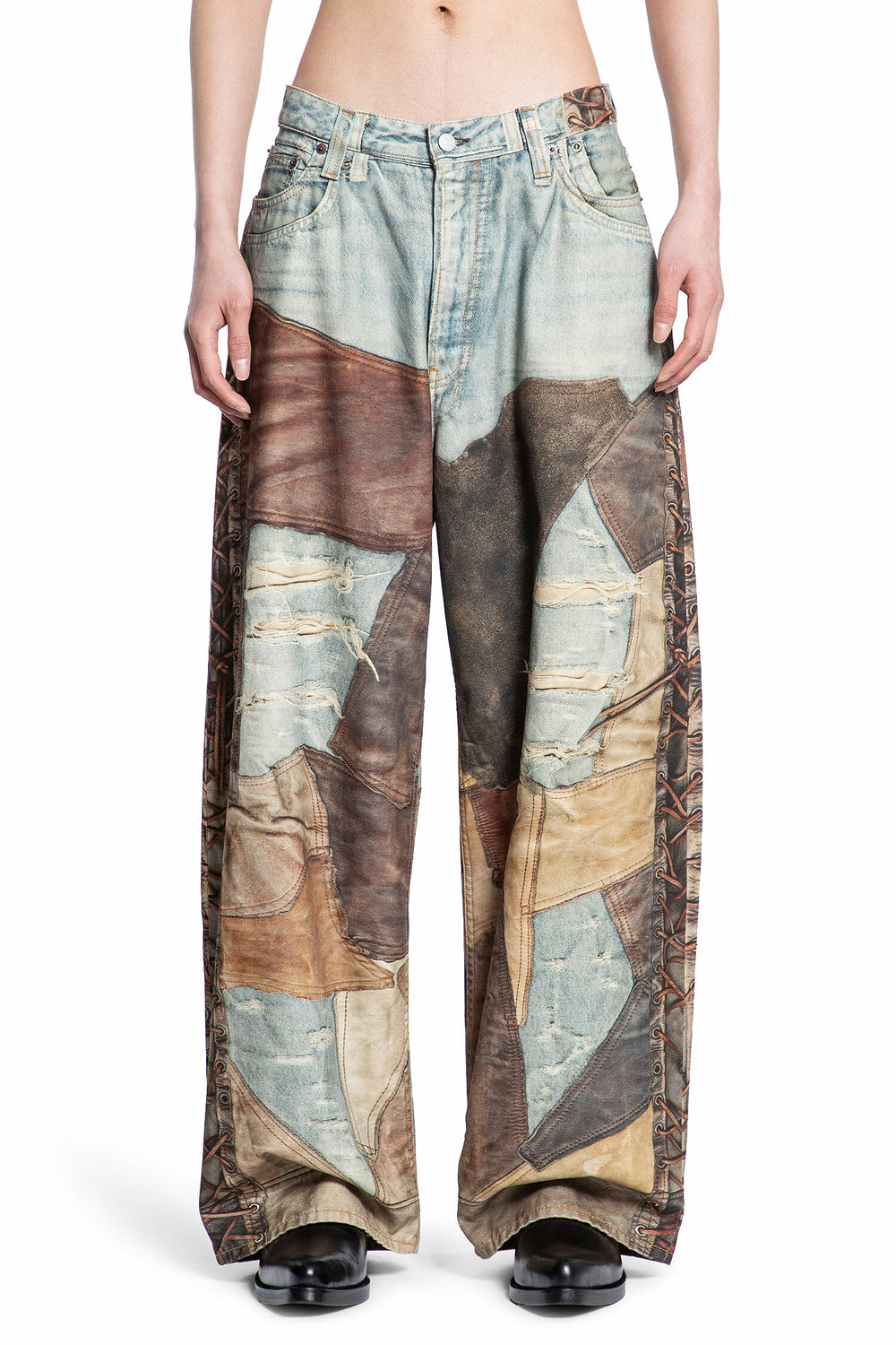 ACNE STUDIOS MAN MULTICOLOR JEANS