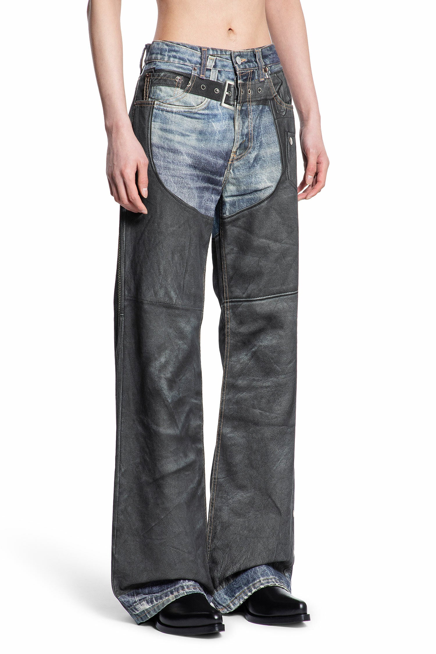 ACNE STUDIOS MAN MULTICOLOR JEANS