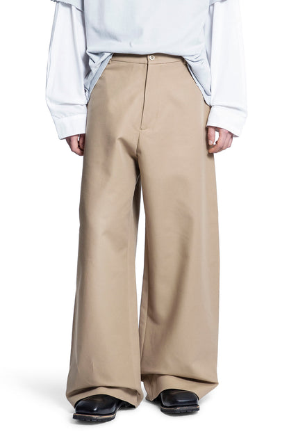 ACNE STUDIOS MAN BEIGE TROUSERS