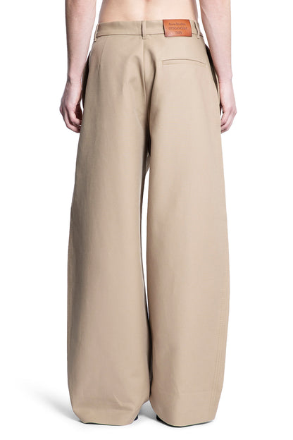 ACNE STUDIOS MAN BEIGE TROUSERS