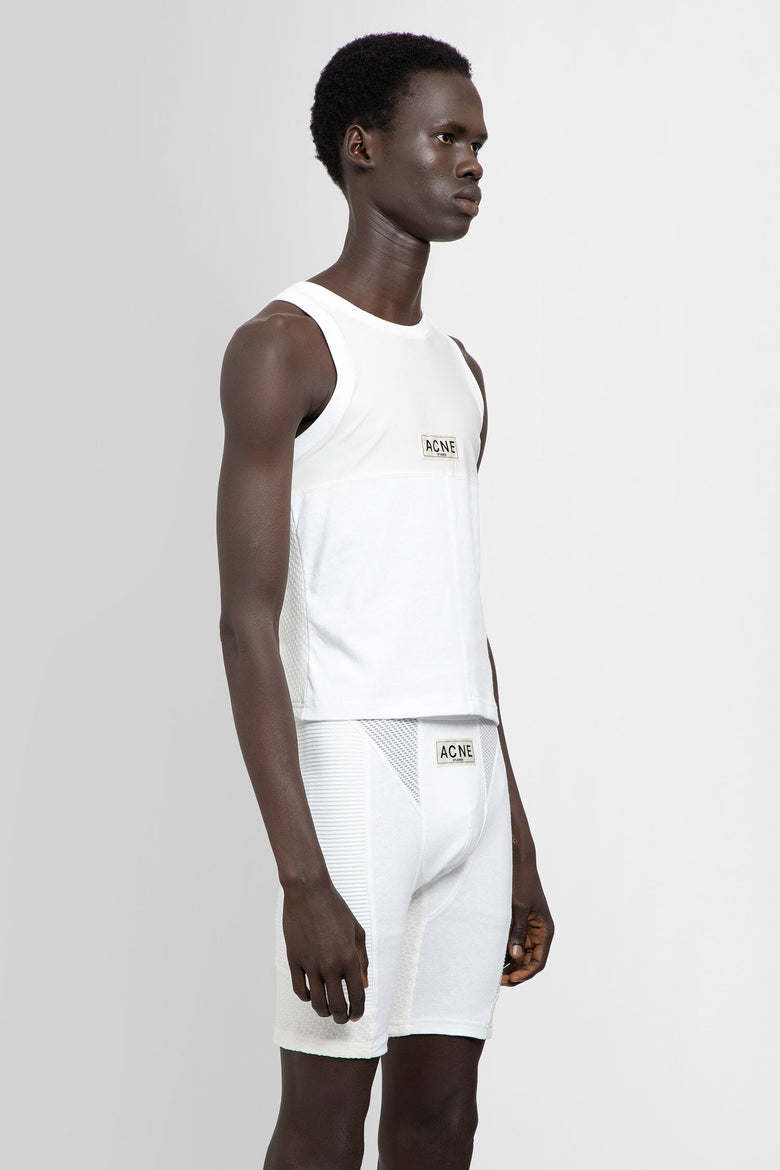 ACNE STUDIOS MAN WHITE T-SHIRTS & TANK TOPS