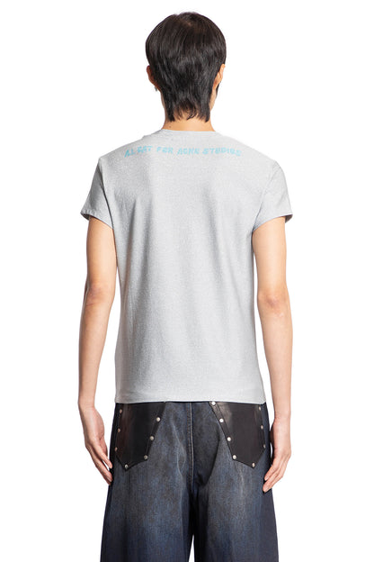 ACNE STUDIOS MAN BLUE T-SHIRTS & TANK TOPS