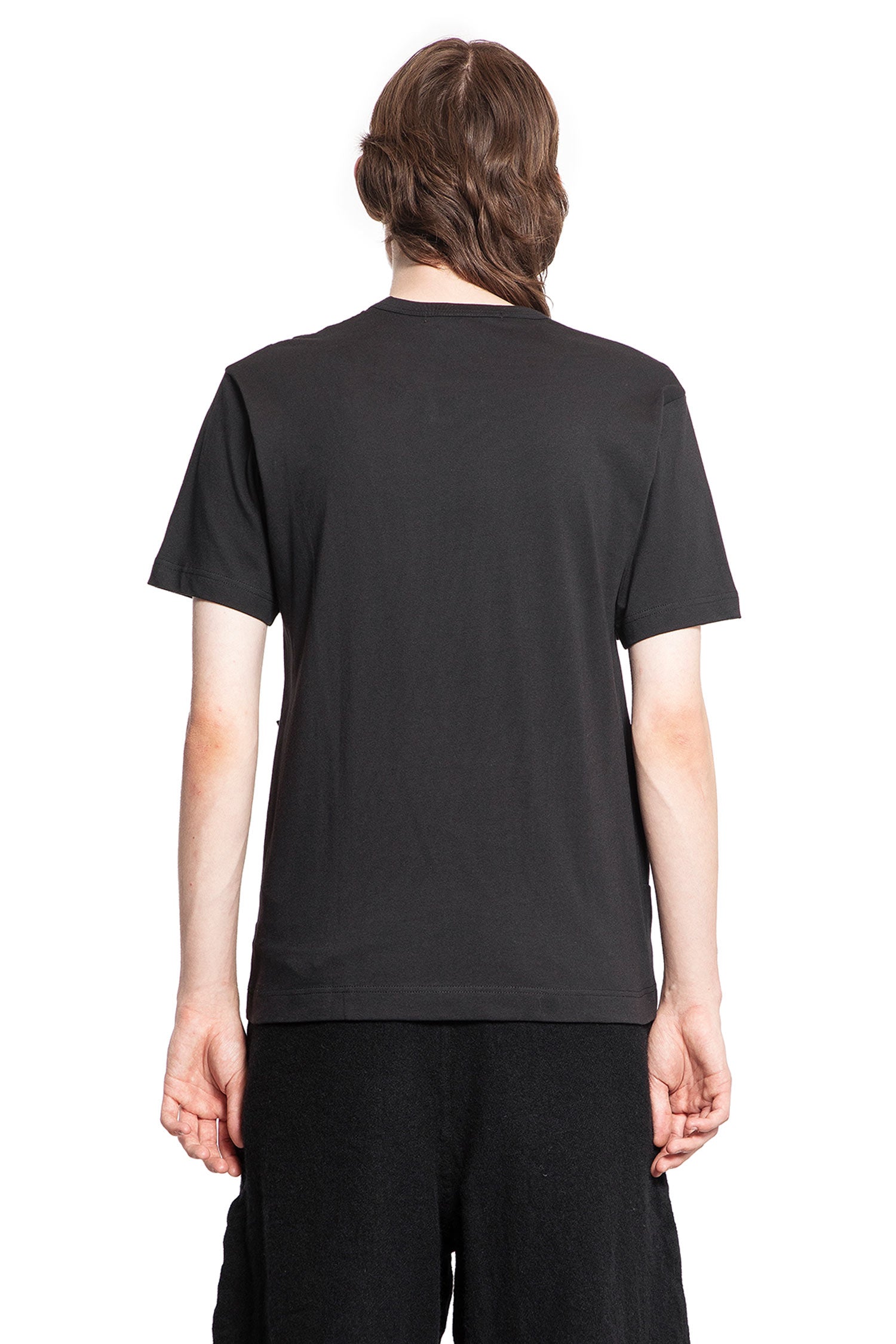 COMME DES GARCONS SHIRT MAN BLACK T-SHIRTS & TANK TOPS