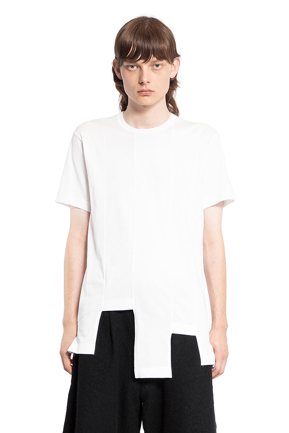 COMME DES GARCONS SHIRT MAN WHITE T-SHIRTS & TANK TOPS