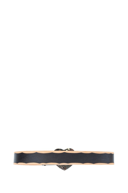Heart Logo Buckle Belt