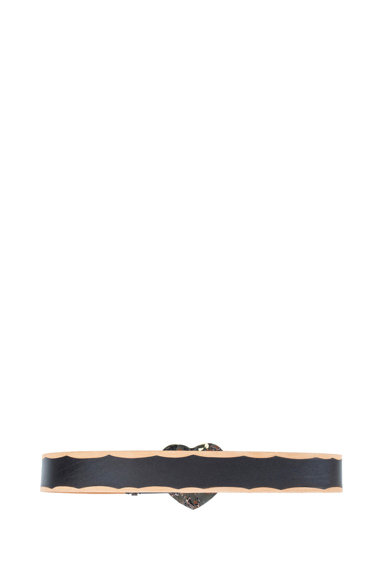 Heart Logo Buckle Belt