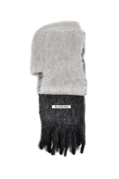 Mohair Scarf with Hood
