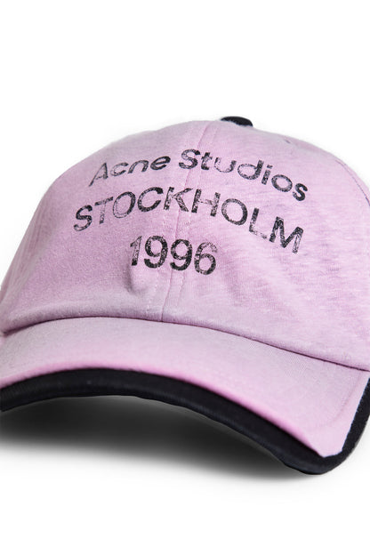 ACNE STUDIOS MAN PINK HATS