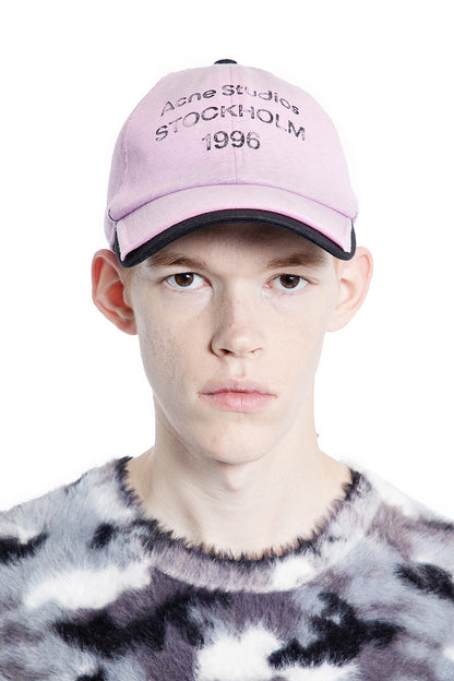 ACNE STUDIOS MAN PINK HATS