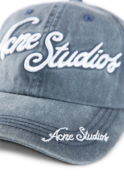 ACNE STUDIOS MAN BLUE HATS