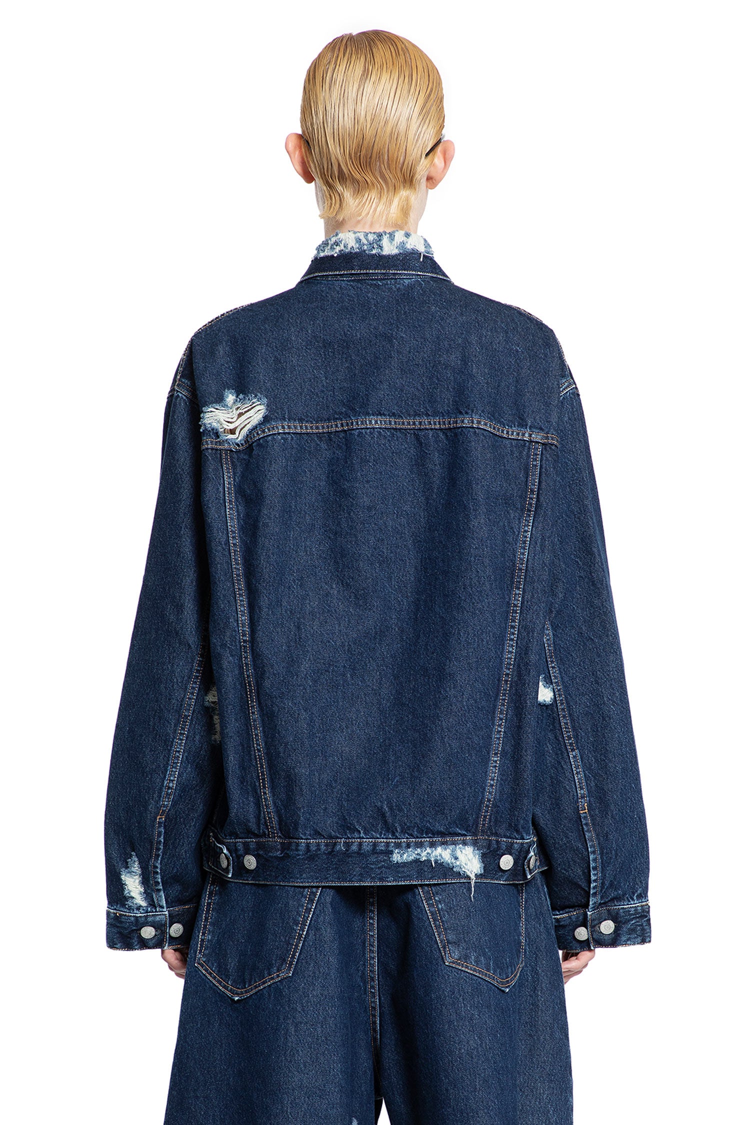 ACNE STUDIOS WOMAN BLUE JACKETS