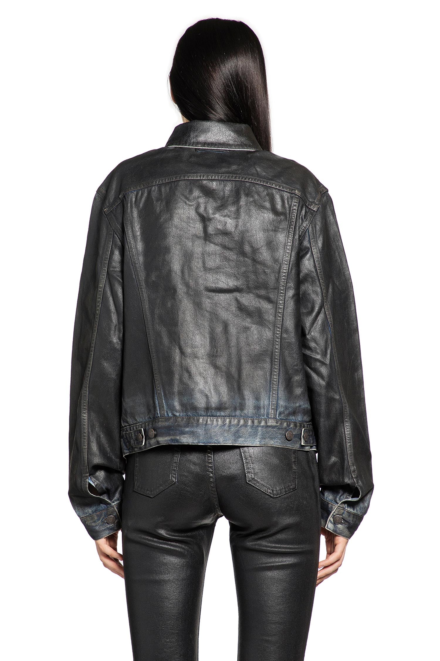 Coated Denim Jacket