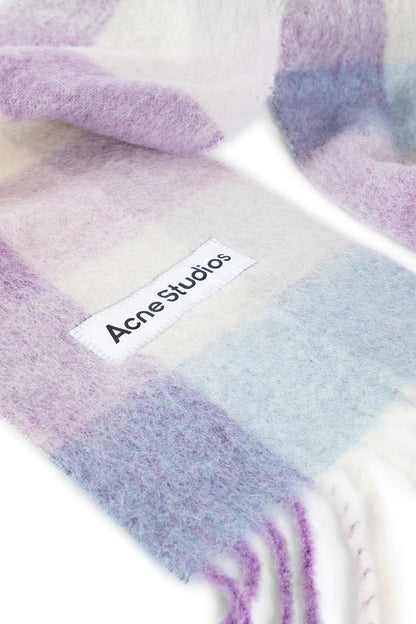 ACNE STUDIOS UNISEX PURPLE SCARVES