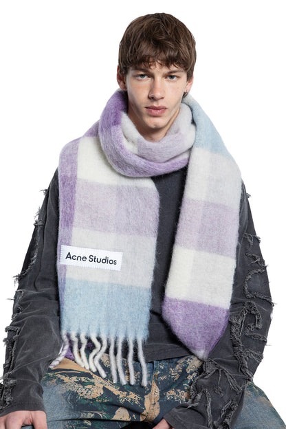 ACNE STUDIOS UNISEX PURPLE SCARVES