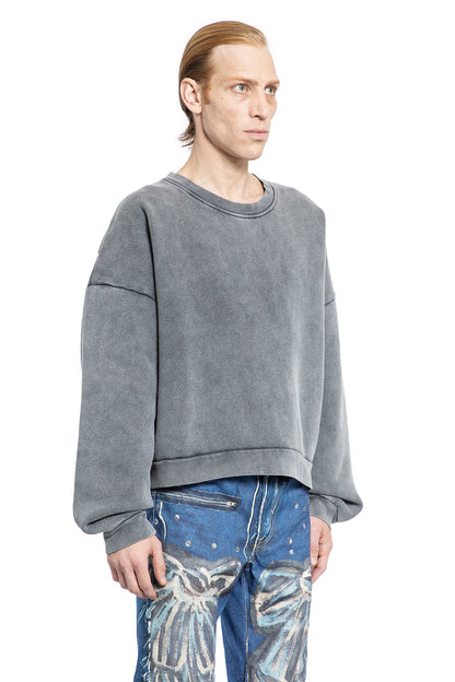 ACNE STUDIOS MAN BLACK SWEATSHIRTS