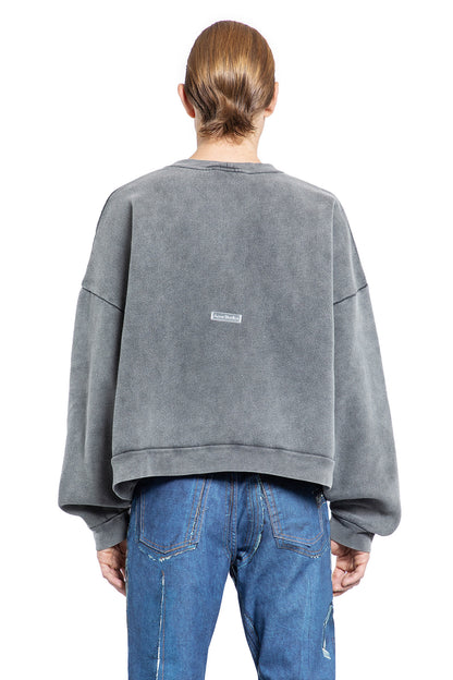 ACNE STUDIOS MAN BLACK SWEATSHIRTS