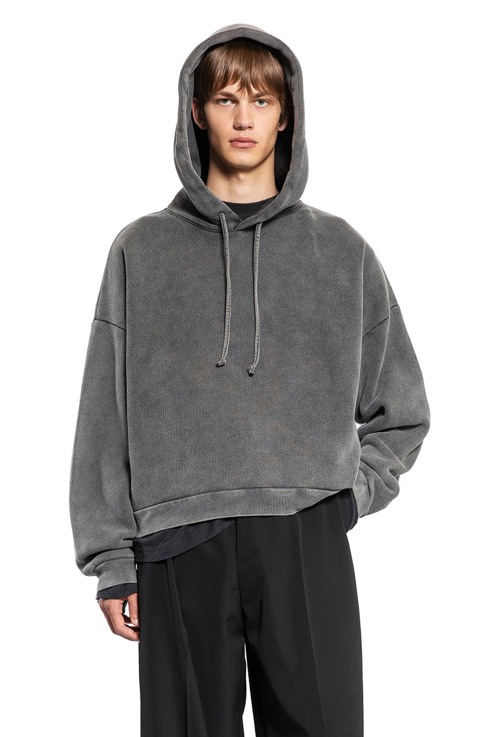 ACNE STUDIOS MAN BLACK SWEATSHIRTS