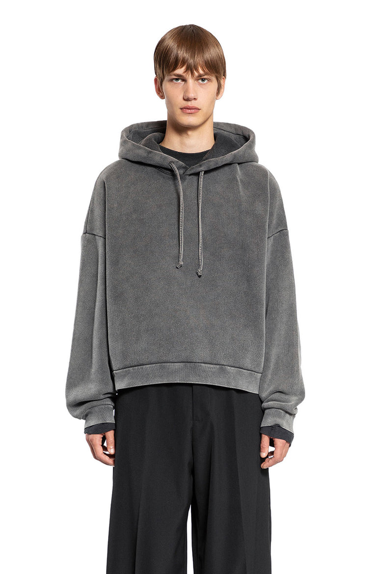 ACNE STUDIOS MAN BLACK SWEATSHIRTS