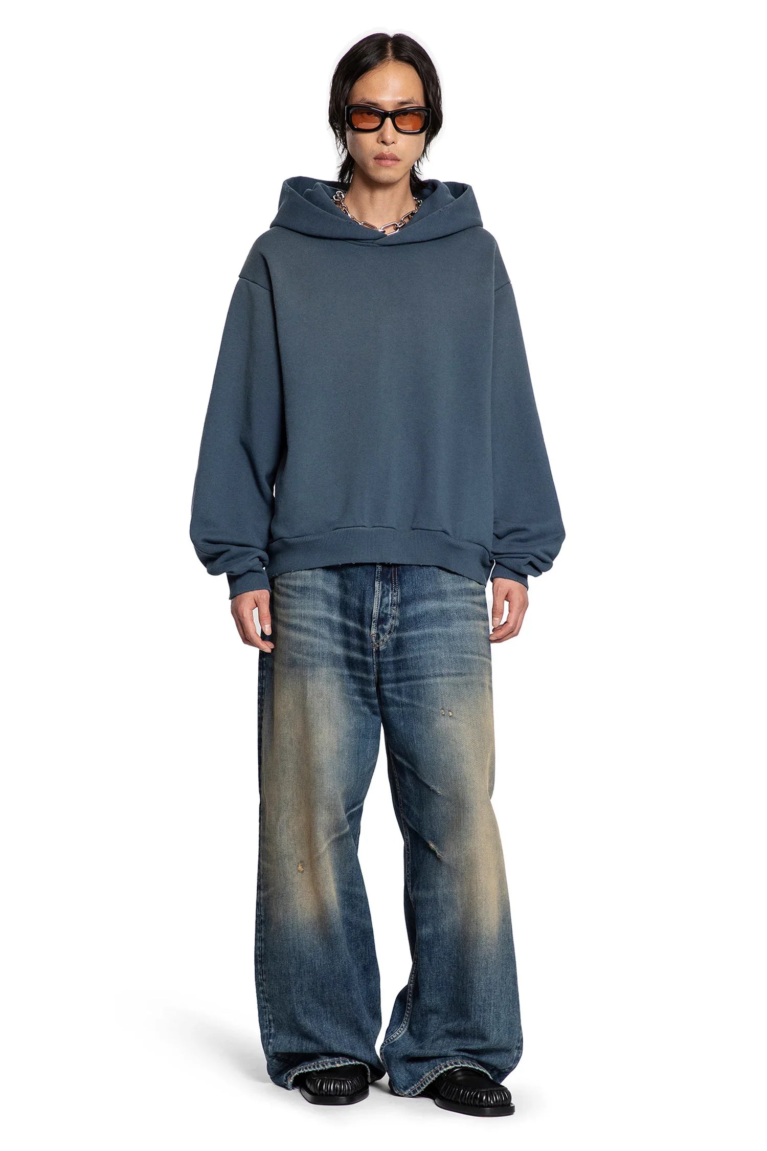 ACNE STUDIOS MAN BLUE SWEATSHIRTS - Antonioli.eu