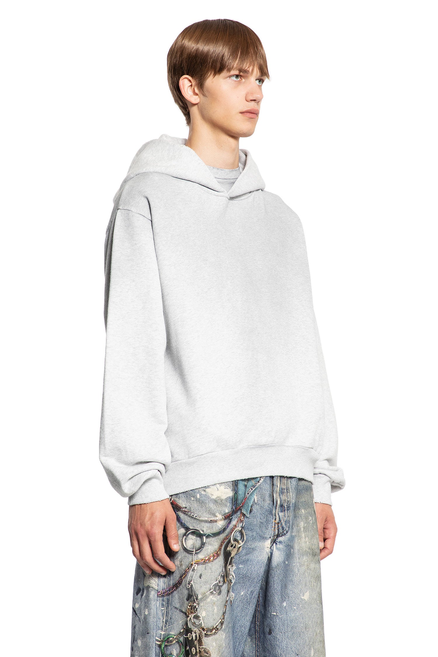 ACNE STUDIOS MAN GREY SWEATSHIRTS