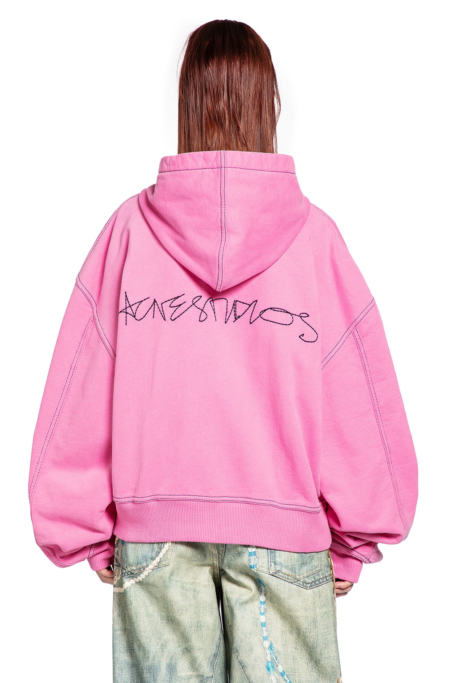 Signature Logo Zip-Up Hoodie