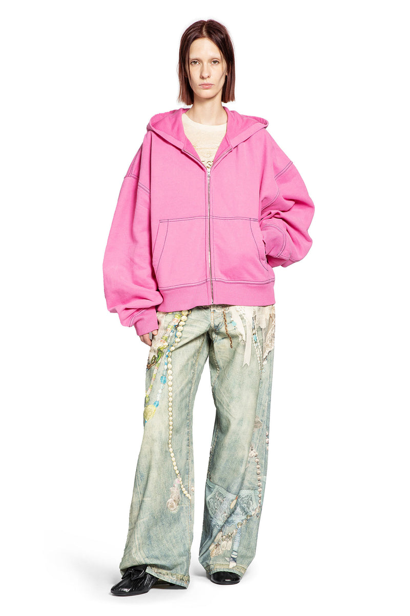 Signature Logo Zip-Up Hoodie - Antonioli.eu