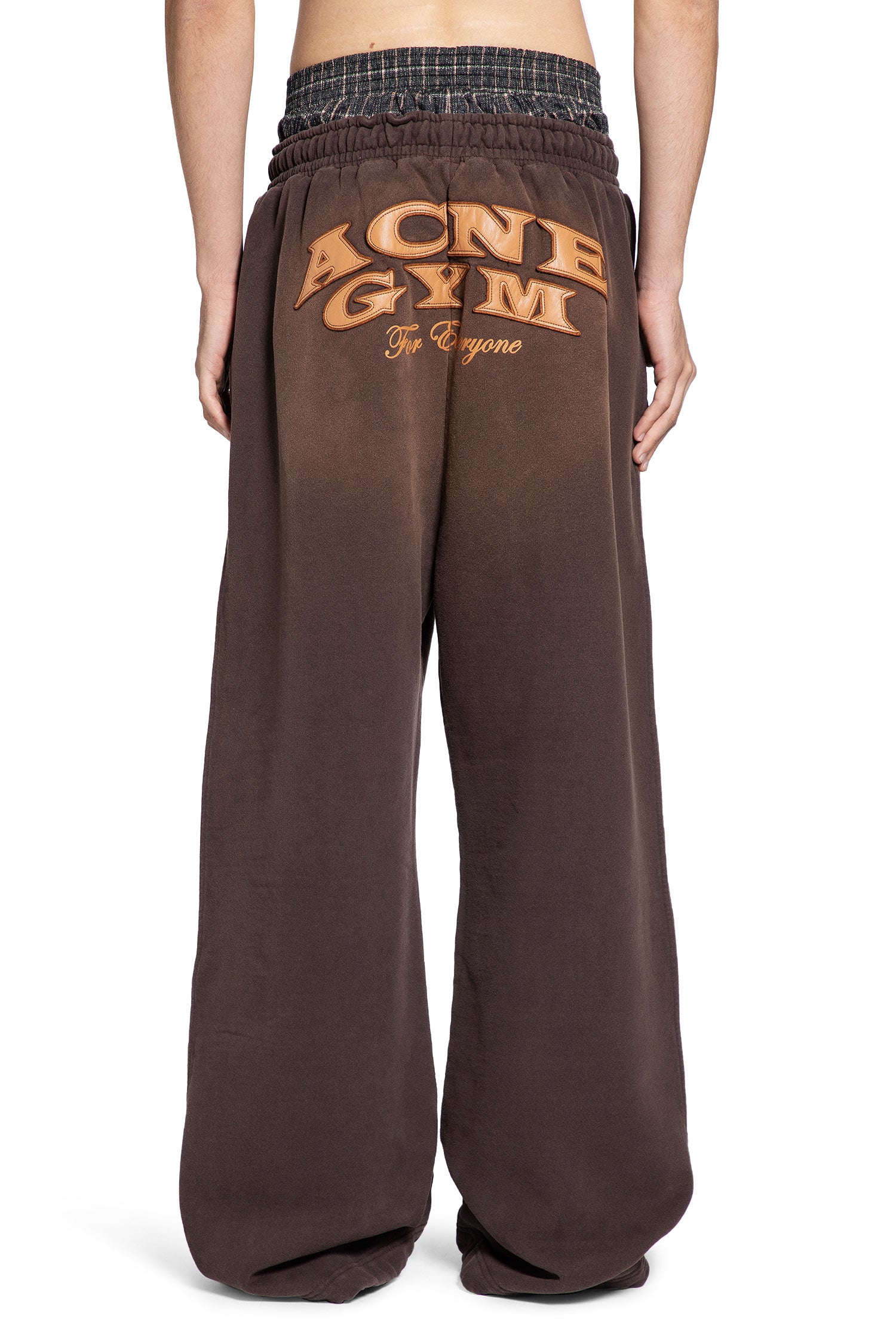 Layered Acne Gym Sweatpants