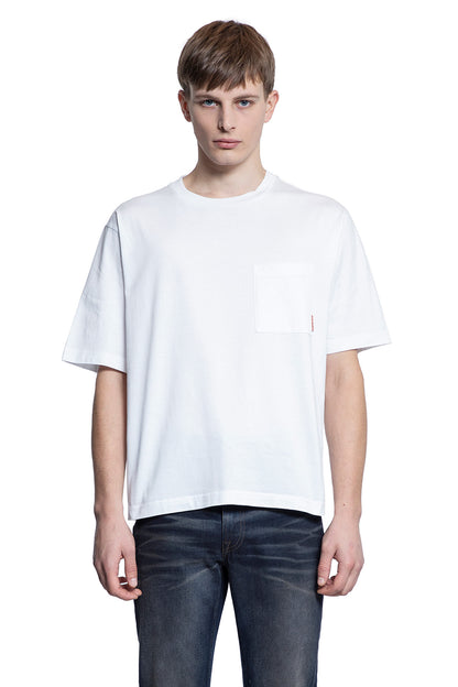 ACNE STUDIOS MAN WHITE T-SHIRTS & TANK TOPS