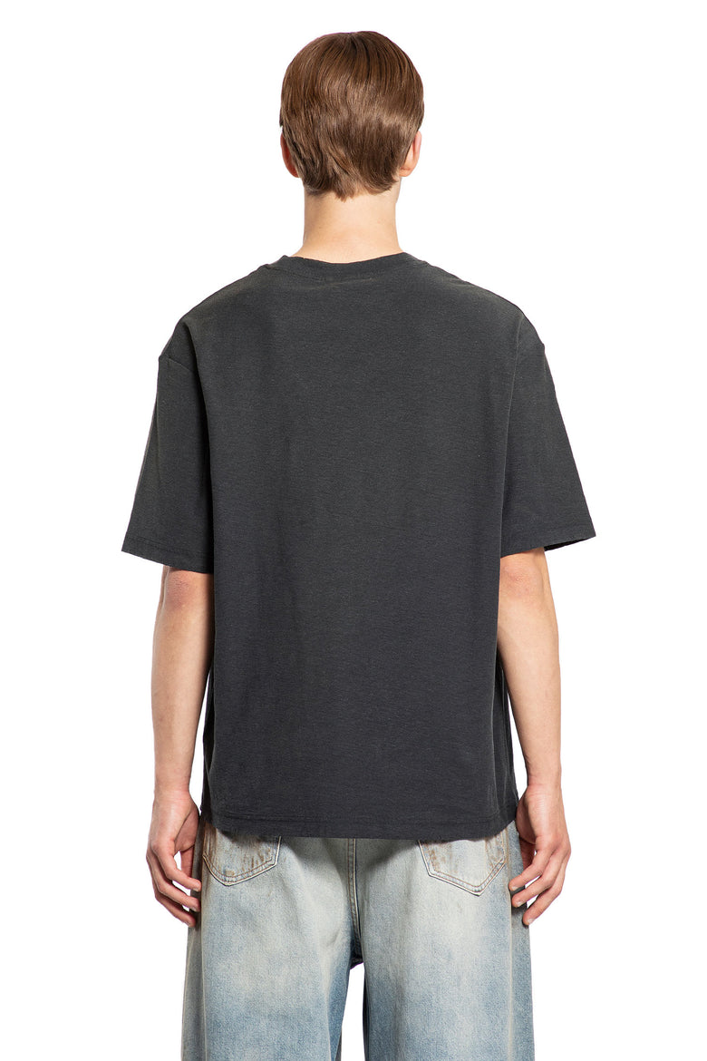 ACNE STUDIOS MAN BLACK T-SHIRTS & TANK TOPS