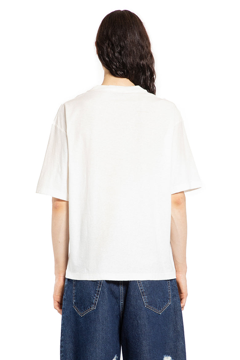 ACNE STUDIOS MAN WHITE T-SHIRTS & TANK TOPS