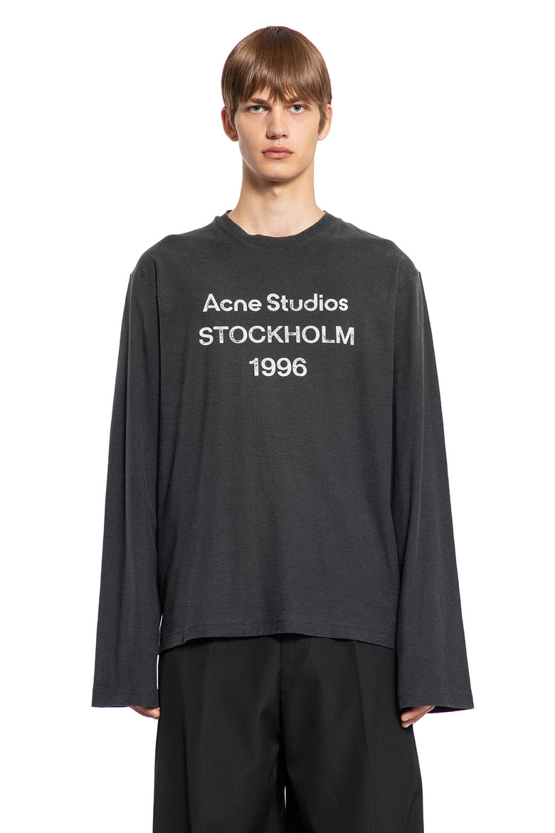 ACNE STUDIOS MAN BLACK T-SHIRTS & TANK TOPS - Antonioli.eu