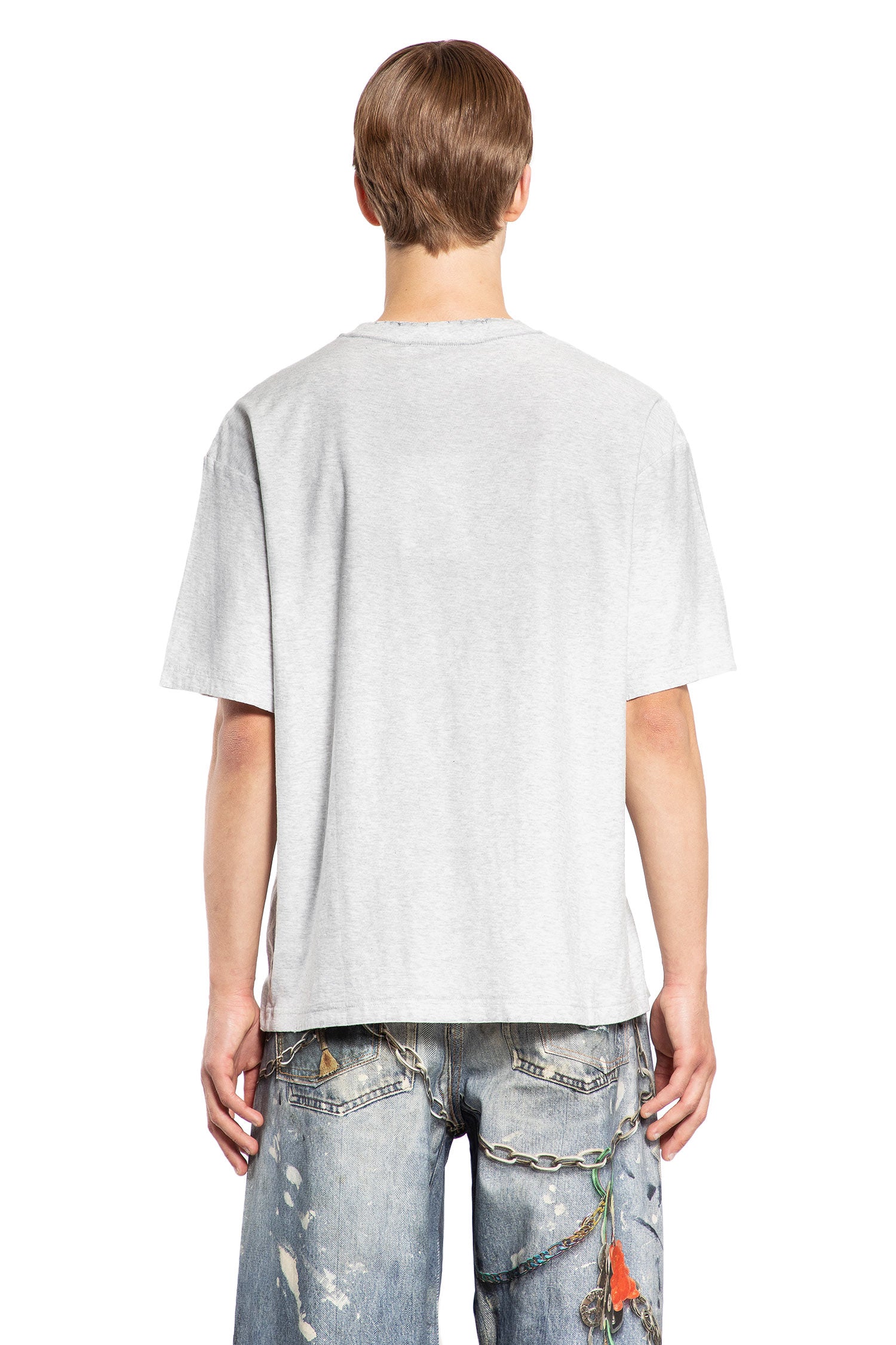 ACNE STUDIOS MAN GREY T-SHIRTS & TANK TOPS