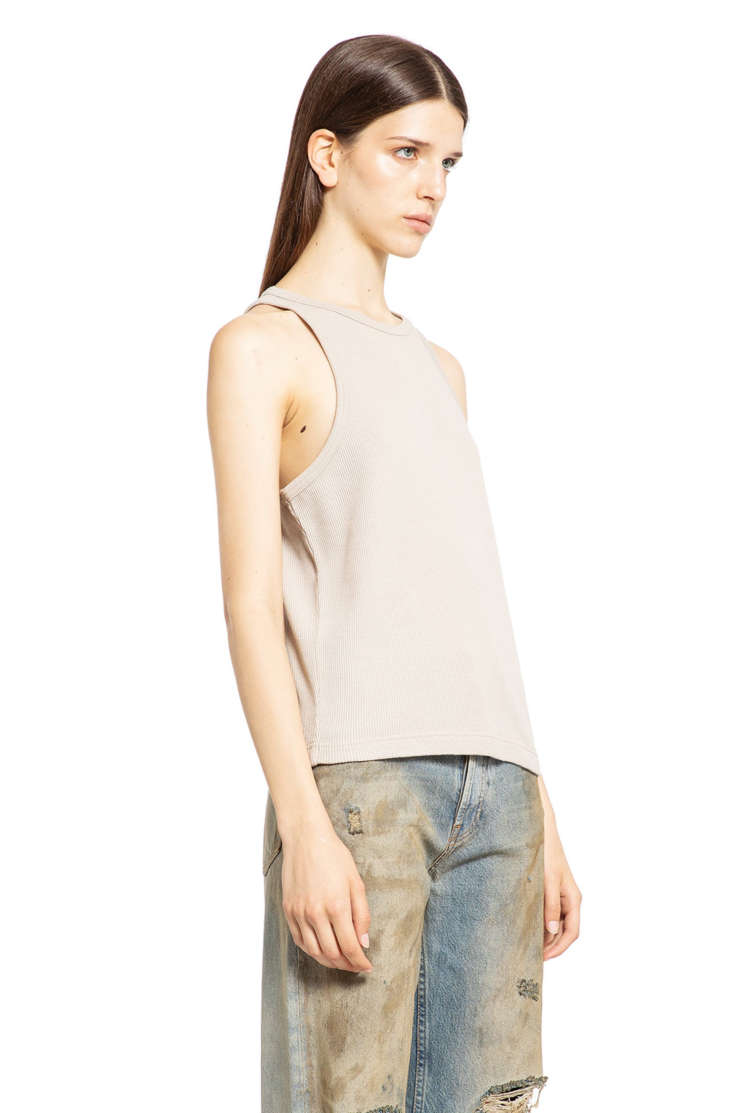 ACNE STUDIOS WOMAN GREY TOPS