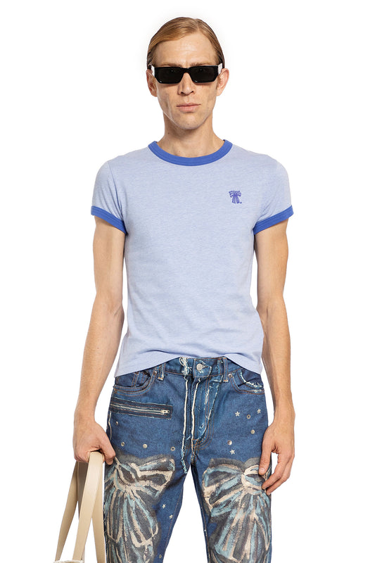 ACNE STUDIOS MAN BLUE T-SHIRTS & TANK TOPS