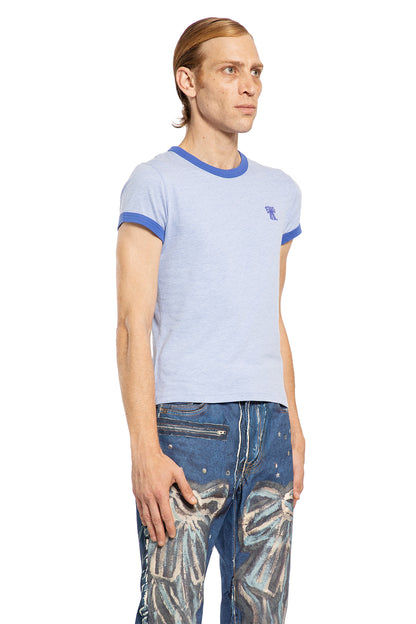 ACNE STUDIOS MAN BLUE T-SHIRTS & TANK TOPS