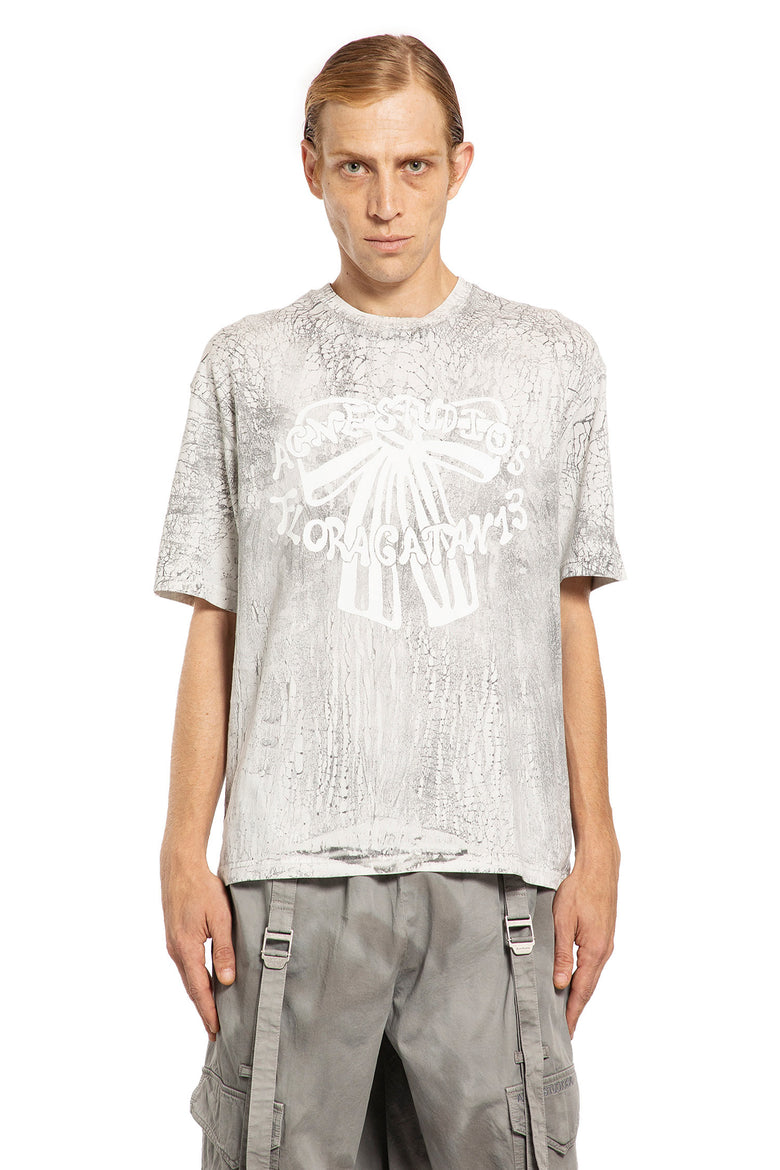 ACNE STUDIOS MAN GREY T-SHIRTS & TANK TOPS