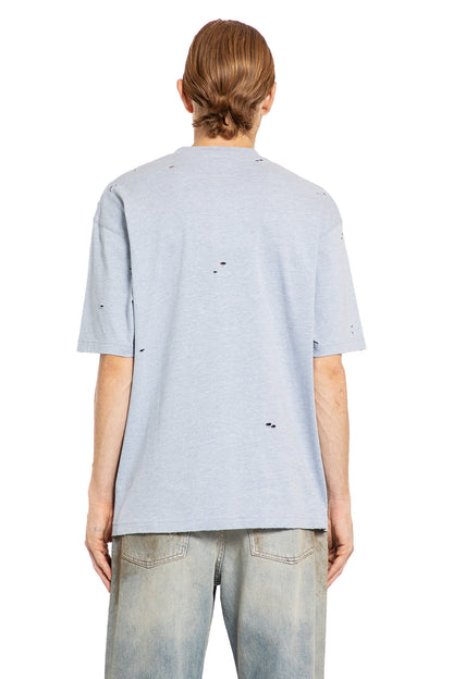 ACNE STUDIOS MAN BLUE T-SHIRTS & TANK TOPS