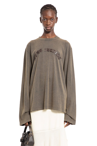 Antonioli ACNE STUDIOS WOMAN BROWN SHIRTS