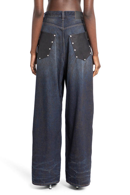 ACNE STUDIOS WOMAN BLUE JEANS