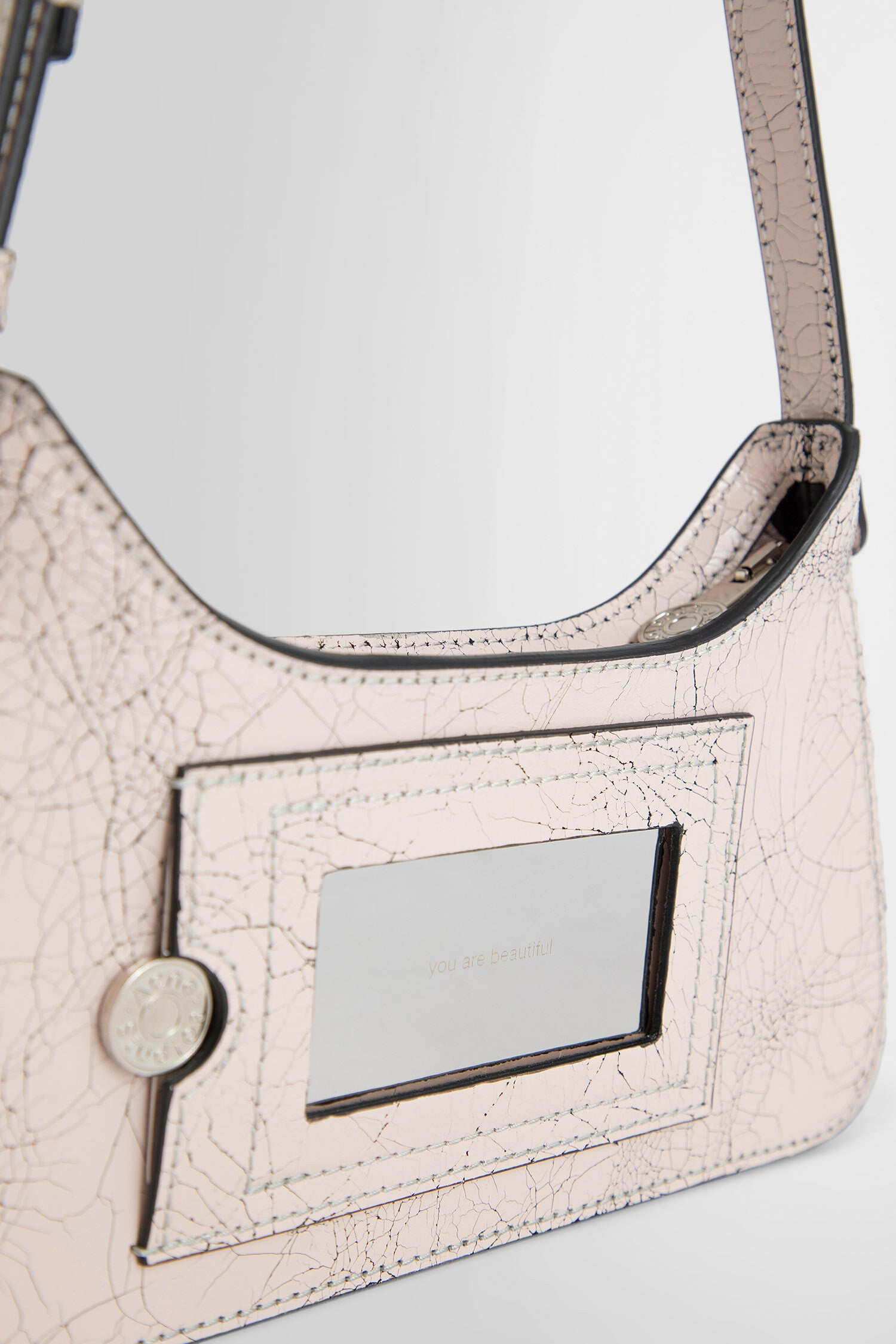 ACNE STUDIOS WOMAN WHITE SHOULDER BAGS