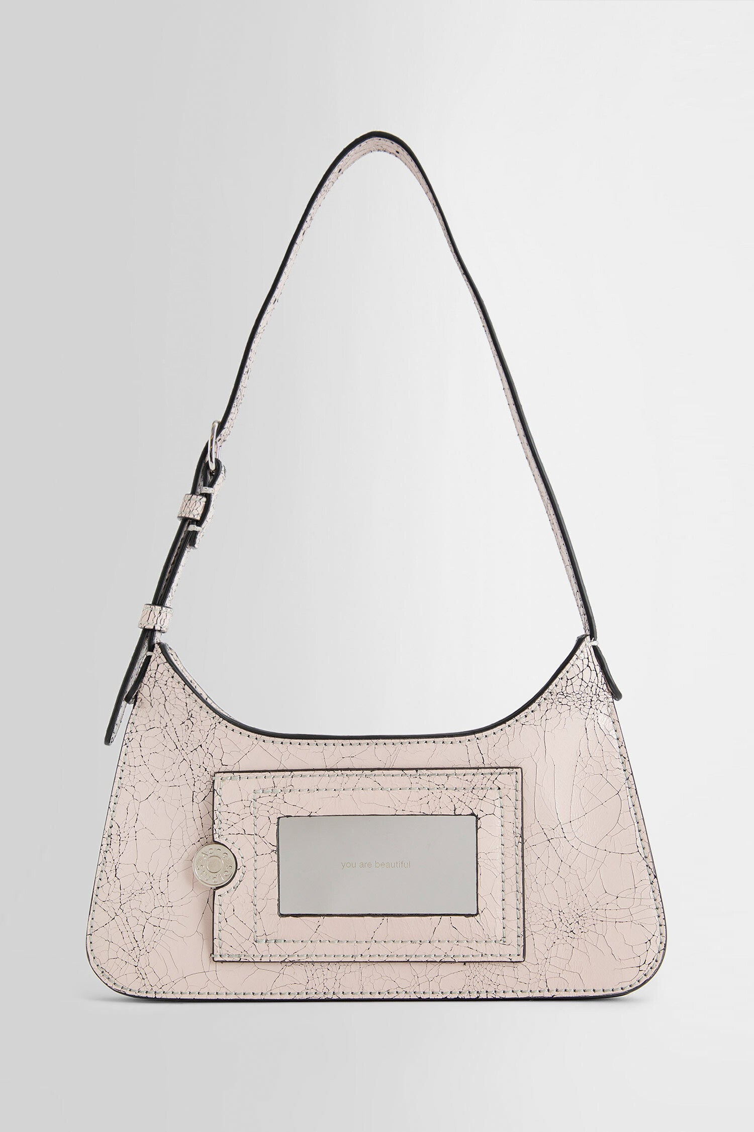 ACNE STUDIOS WOMAN WHITE SHOULDER BAGS